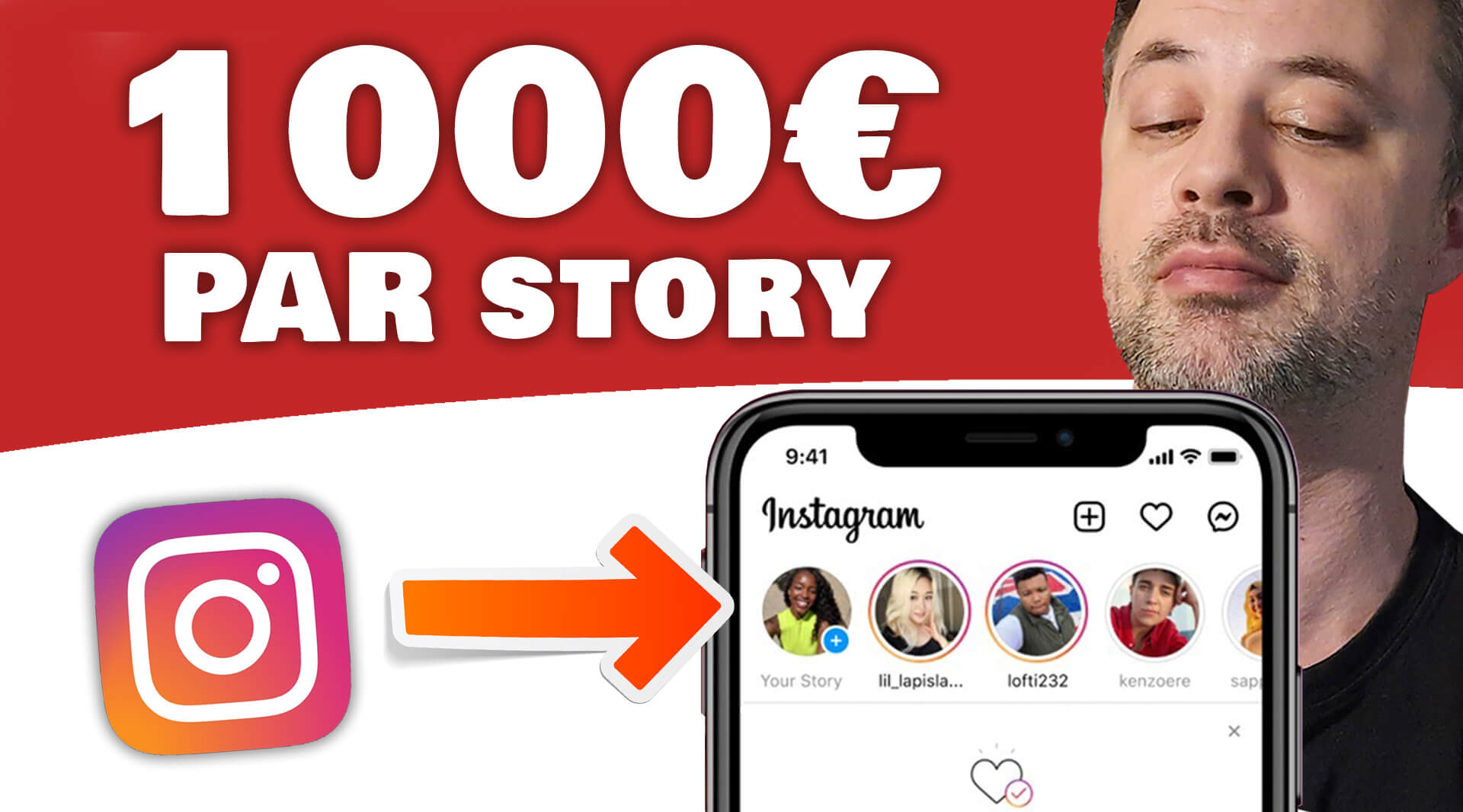 Gagner 1000€ par story instagram sans followers